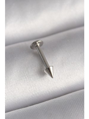 İsmiyle Al 316L Çelik Gümüş Renk Çivi Model Piercing