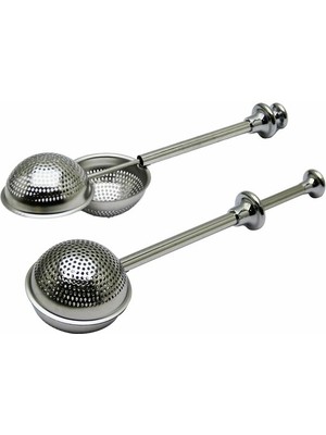 İsmiyle Al Paslanmaz Çelik Çay Süzgeci Çay Kaşığı Demlik Topu Bitki Çayı Filtresi