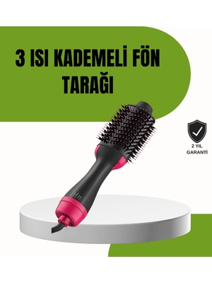 İsmiyle Al Hızlı Kurutma ve Hacim Veren Elektrikli Saç Fırçası