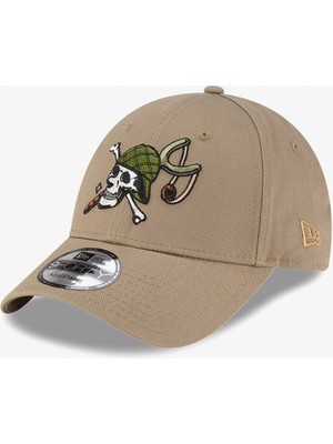 New Era x One Piece Usopp Kahverengi Şapka, Standart Kalıp ile Rahat Kullanım Sunar