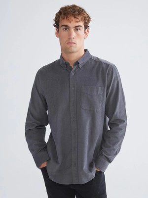 Lc Waikiki Yeni Sezon Regular Fit Uzun Kollu Kadife Erkek Gömlek