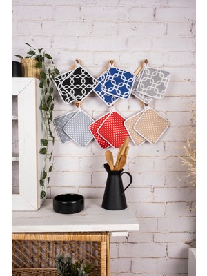 Morlay 12 Adet Tutacak Seti Isıya Dayanıklı Tencere Tepsi ve Tava Için Mutfak Pişirme Aksesuarı