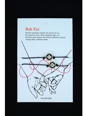 Lisinya Ruh Eşi Yonca Bileklik Arkadaş Şans Bilekliği