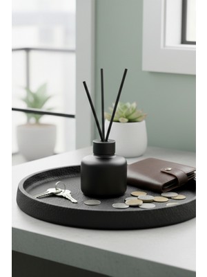 Doyonix Dekoratif Tabak & Kase ve Anahtarlık Yuvarlak