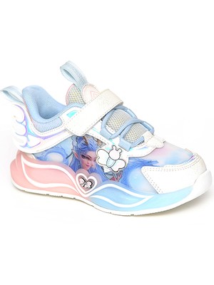 Pepino 2205 Kız Bebe Mavi Işıklı Spor Ayakkabı