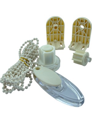 MorPerde 27'lik Krem Zincir Mekanizma ve Plastik Dişi Ayaklı Takım