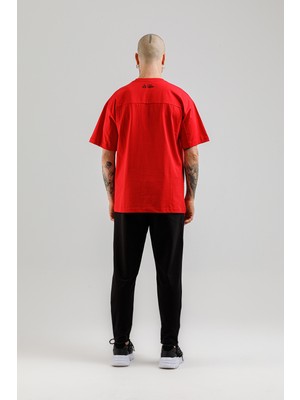 Airlife Better Self Nr Geniş Kesim Erkek Tişörtü Kırmızı