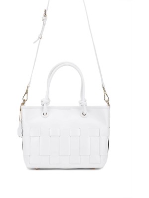 Tamer Tanca Kadın Suni Deri Beyaz Kol Çantası 921 27197 Bn Cnt Y26 Beyaz