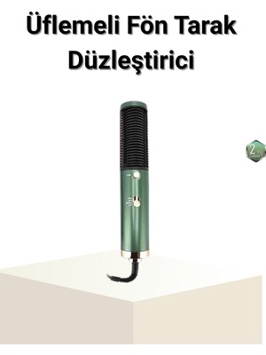 İsmiyle Al Seramik Plakalı Saç Düzleştirici – 200°C Ayarlanabilir Isı, Iyon Teknolojisi