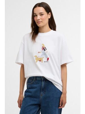 Barbour Derwent T-Shirt WH11 White