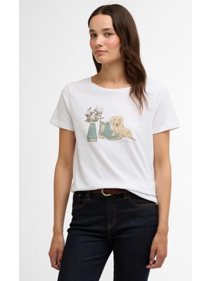 Barbour Brambles T-Shirt WH11 White