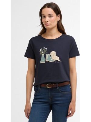 Barbour Brambles T-Shirt NY73 Navy