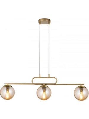 Ronisu Aydınlatma Lioren Camlı Yemek Masası Avize Ra-Avz- 5647-29-81