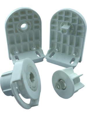 MorPerde 32'lik Beyaz Zincir Mekanizma ve Geniş Kasa Plastik Ayaklı Takım