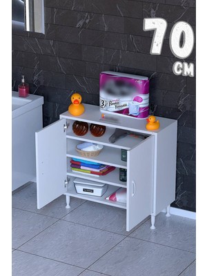 modilayn Ilkim Pratik 3 Raflı Alt Dolap – 14 Farklı Boy Seçeneği