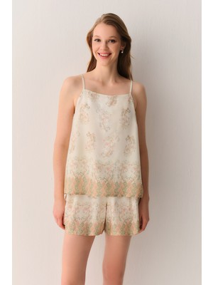 Suwen Rustic Atlet Şort Pijama Takımı