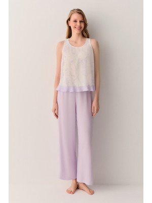 Suwen Amy Atlet Pantolon Pijama Takımı