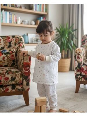 Enhitbaby Çocuk Pijama Takımı | 2 Tog | %100 Pamuk - 3 Iplik - Çift Kat