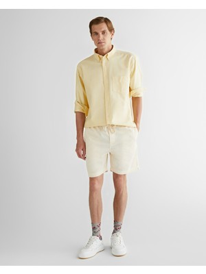 Gant Erkek Krem Regular Fit Şort 205503.130