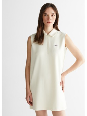 Gant Kadın Krem Logolu Elbise 44925140T.130