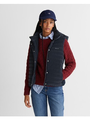 Gant Kadın Lacivert Regular Fit  Yelek 471253104T.433