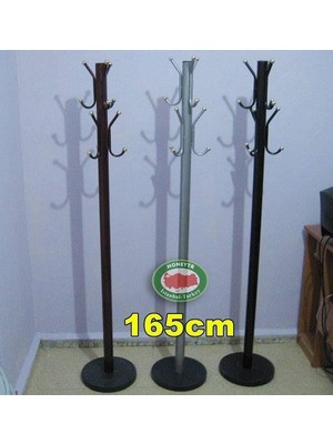 abnturk Renk Garantisi Yoktur, 165CM Uzun Boy 6 Kancalı Ayaklı Metal Portmanto Değişik Renklerde 1 Adet Ürün