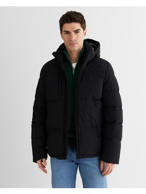 Gant Erkek Siyah Regular Fit Fermuarlı Ceket 7125302T.5