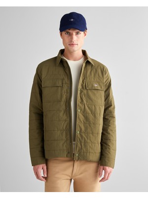 Gant Erkek Haki Standart Fit  Mont 7125364T.301