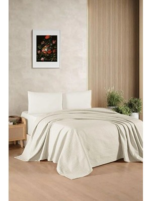 Kristal Waffle Çift Kişilik Pike Takımı 200 x 230 cm - %100 Pamuk - Yeni Renkler