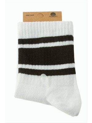 Çizgili Kolej Çorap 8*28