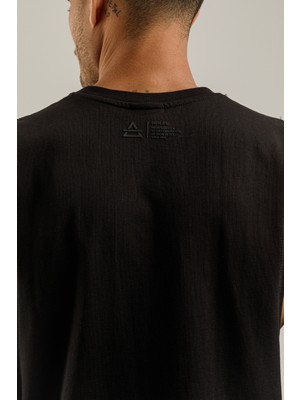 Airlife Better Self Derin Kol Ağızlı ve Pamuklu Erkek Atleti Siyah