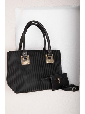 DMC Aura Serisi Kol Çantası Siyah