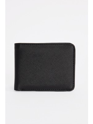 Tudors Vegan Deri Erkek Siyah Cüzdan