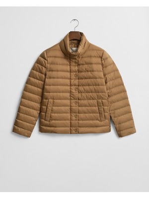 Gant Kadın Kahverengi Regular Fit Dik Yaka Kaz Tüyü Mont 4700481.213