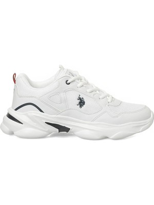 U.s. Polo Assn. Bob Wmn 6fx Beyaz Kadın Sneaker