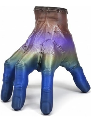 Sepetink 3D Tasarım Rengarenk El Biblo 27X22 cm Özgün ve Şık Aksesuar