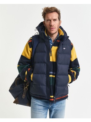 Gant Erkek Lacivert Regular Fit Fermuarlı Yelek 7006536.433