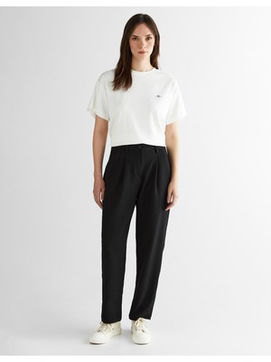 Gant Kadın Siyah Carrot Fit Pantolon 41225306T.5