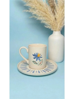 Kütahya Home Serena 6 Kişilik Porselen Fincan Takımı Özel Hediyelik Kutusuyla 12 Parça