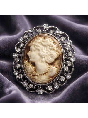 Noshnosh Tasarım Kraliçe Broş