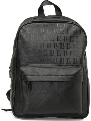 Lumberjack Lj Monogram Bpck 5pr Siyah Erkek Sırt Çantası