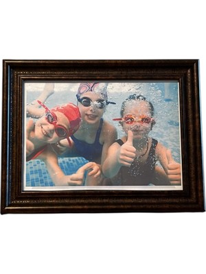 DecoLife Decolıfe Çerçeve, Fotoğraf Çerçevesi, Anı Çerçevesi, Resim Çerçevesi, Vintage Çerçeve