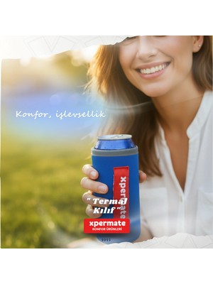 Xpermate Termal Içecek Kılıfı – Sıcak & Soğuk Tutan Kutu Bira Termal Kılıf