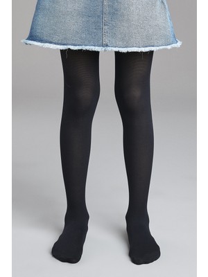 Penti Lacivert Kız Çocuk Micro 40 Külotlu Çorap