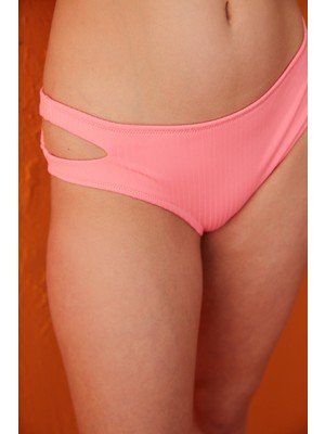 Penti x Cornetto Neon Pembe Lively Kesik Detaylı Bikini Altı