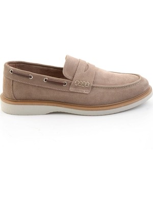 Bambi Kum Hakiki Deri Erkek Loafer Ayakkabı E01698626002