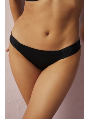 Penti Siyah Basic Hipkini Bikini Altı