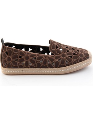 Bambi Kahve  Kadın Espadril K01117992302