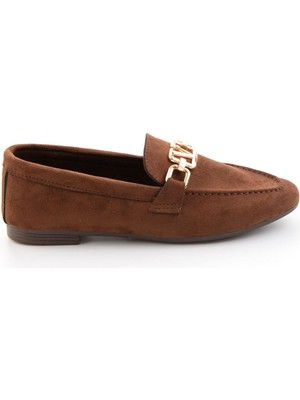 Bambi Chocolate  Kadın Loafer Ayakkabı K01503727102