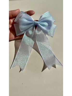 Kirpi Toka Bebek Mavisi Düz Kadın- Kız Çocuk Saç Tokası 12 cm x 18 cm